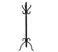Melody Jane Dolls House Black Hat & Coat Rack Stand Miniature Hall Accessory 1:12 Scale