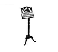Melody Jane Dolls House Black Music Stand Miniature 1:12 Scale Accessory