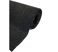 Melody Jane Dolls House Black Tarmac Garden Landscape Mat 120 x 30 cm