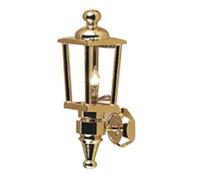 Melody Jane Dolls House Brass Carriage Coach Lamp Miniature Outside Lighting Electric Light