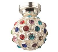 Melody Jane Dolls House Ceiling Lamp Disco Light LED Battery Miniature Lighting