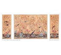 Melody Jane Dolls House Chinoiserie Miniature Print 1:24 Scale Wallpaper Panels
