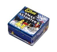 Melody Jane Dolls House Christmas Biscuit Tin Santa Design Miniature 1:12 Scale Accessory