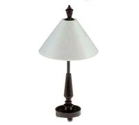 Melody Jane Dolls House Contemporary Bronze Table Lamp 12V Electric Lighting