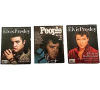 Melody Jane Dolls House Elvis Presley People Collector Magazine Cover Set 1:12 Accessory