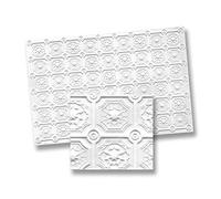 Melody Jane Dolls House Faux Tin Ceiling Miniature 1:12 Scale Foam Board 13 x 9 inches