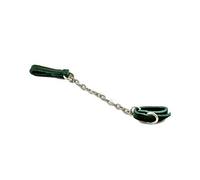 Melody Jane Dolls House Green Dog Collar and Lead Leash Hand Made Miniature Accessory