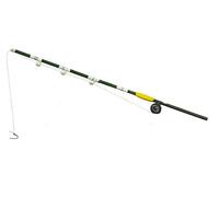 Dolls House Green Fishing Rod Miniature Beach Lake River Garden Shed Accessory