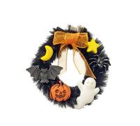 Melody Jane Dolls House Halloween Wreath Spooky Front Door Accessory Miniature 1:12 Scale