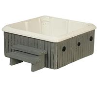Melody Jane Dolls House Hot Tub Grey Garden Spa Miniature Outdoor Furniture1:12 Scale