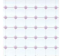 Melody Jane Dolls House Lilac White Moulded Plastic Tile Flooring Sheet Miniature 1:12 Scale