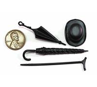 Melody Jane Dolls house Miniature Chrysnbon Umbrellas Walking Stick, Parasol etc