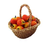 Melody Jane Dolls House Miniature Country Kitchen Hand Made Basket of Apples