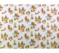 Melody Jane Dolls House Miniature Print Nursery Wallpaper Teddy Bears Picnic