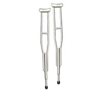 Melody Jane Dolls House Modern Aluminium Crutches Miniature 1:12 Hospital Clinic Accessory