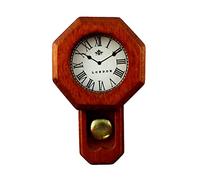 Melody Jane Dolls House Octagon Shaped Regulator Wall Clock Miniature 1:12 Scale Accessory