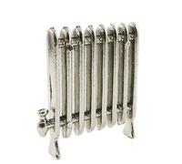 Melody Jane Dolls House Old Fashioned Metal Radiator Miniature 1:12 Scale Heater
