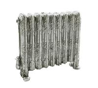 Melody Jane Dolls House Ornamental Victorian Radiator Antique Silver Miniature 1:12 Scale