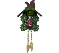 Melody Jane Dolls House Painted Wooden Cuckoo Clock Miniature Accessory 1:12