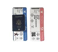 Melody Jane Dolls House Passport with Boarding Passes Miniature Holiday Accessory 1:12 Scale