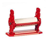 Melody Jane Dolls House Red Paper Wrap Machine Dispenser Kitchen Store Shop Accessory