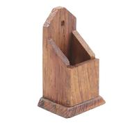 Melody Jane Dolls House Rustic Salt Spices Box Wooden Miniature Kitchen Accessory 1:12 Scale