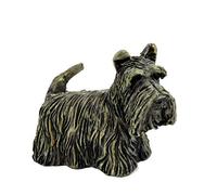Melody Jane Dolls House Scottish Terrier Standing Scottie Dog Miniature Pet 1:12 Accessory