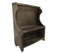 Melody Jane Dolls House Settle Bench Pew Storage Seat Mexican Farmhouse Cabin Furniture