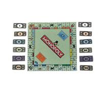 Melody Jane Dolls House Traditional Monopoly Board Game Miniature Toy Shop Accessory 1:12