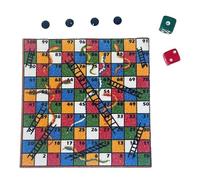 Melody Jane Dolls House Traditional Snakes & Ladders Miniature Games Toy Shop Accessory 1:12