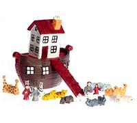 Melody Jane Dolls House Victorian Nursery Toy Accessory Noah's Ark & Animals