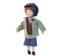 Melody Jane Dolls House Victorian Urchin Boy Miniature Porcelain People 1:12