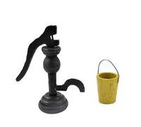 Melody Jane Dolls House Water Pump & Bucket for Kitchen Sink or Yard Miniature Accessory