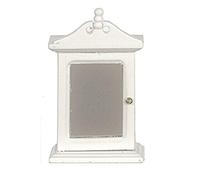 Melody Jane Dolls House White Medicine Cabinet Miniature Bathroom Furniture