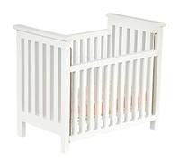 Melody Jane Dolls House White Slatted Cot Crib Miniature 1:12 Nursery Baby Furniture