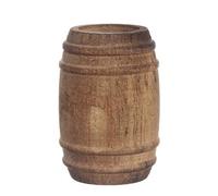 Melody Jane Dolls House Wooden Wine Beer Grain Barrel Miniature 1:12 Shop Pub Bar Accessory