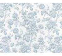 Melody Jane Dolls Houses Tiffany Light Blue Miniature Print Wallpaper 3 Sheets