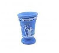 Melody Jane Dolls Houses Wedgwood Blue Jasper Vase Miniature 1:12 Scale Accessory