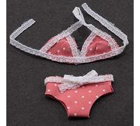 Melody Jane International Miniatures by Classics Dolls House Miniature Pink Bikini 2 Piece
