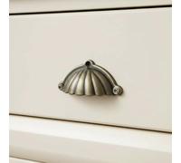 Melody Maison Antique Brass Scalloped Cup Pull Handle