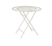 Melody Maison Antique Cream Bistro Set Melody Maison Cream