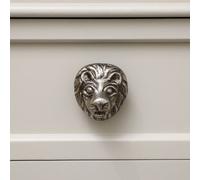 Melody Maison Antique Silver Lion Drawer Knob