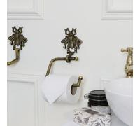 Melody Maison Brass Bumblebee Toilet Roll Holder 22 Cm X 16 Cm