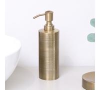 Melody Maison Brass Gold Textured Metal Soap Dispenser