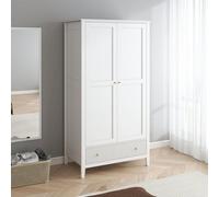 Melody Maison Double Wardrobe - Hales White Range