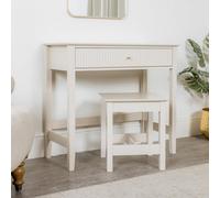Melody Maison Dressing Table & Stool Set - Hales Taupe Range