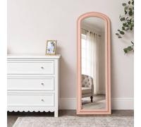 Melody Maison Full Length Pale Pink Leaner & Wall Mirror - 47cm X 142cm | Size: 47 cm X 142 cm Melody Maison Pale Pink 47 cm X 142 cm