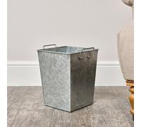 Melody Maison Galvanised Steel Storage Waste Bin