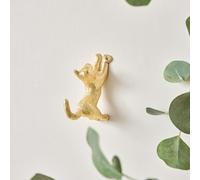 Melody Maison Gold Cat Wall Hook