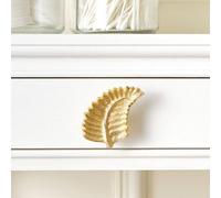 Melody Maison Gold Curved Leaf Drawer Knob